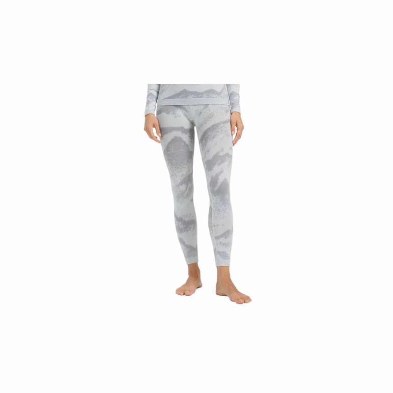 Dámske termo nohavice 4F SEAMLESS UNDERWEAR F209-WAW25USEAF209-11A-OFF WHITE ALLOVER