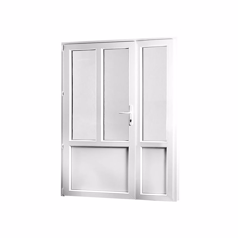 Vedľajšie vchodové dvere dvojkrídlové, ľavé, REHAU Smartline+ - SKLADOVÉ-OKNÁ.sk - 1480 x 2080