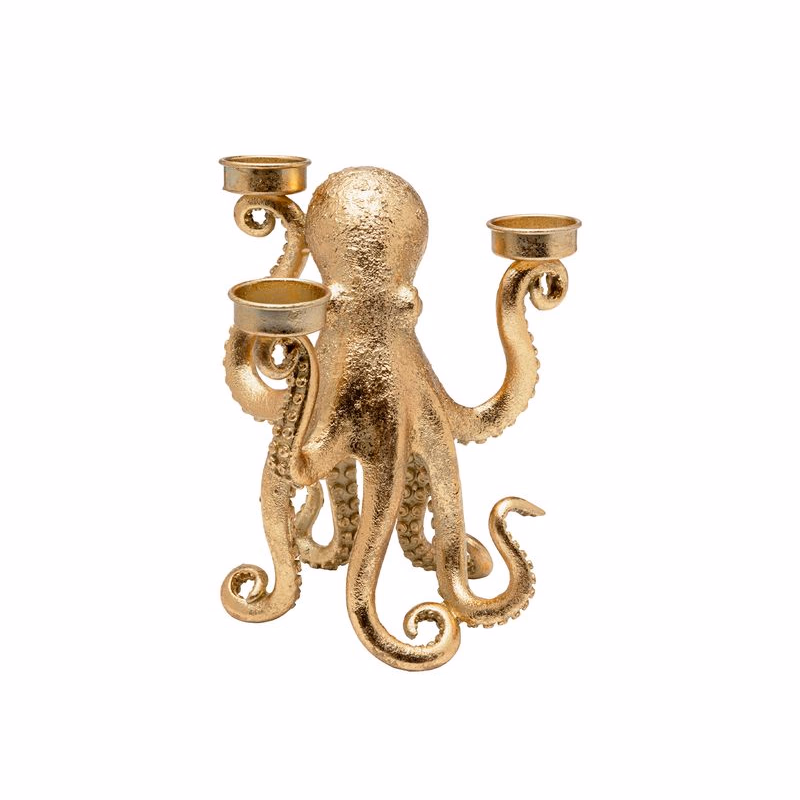 Octopus svietnik 23 cm