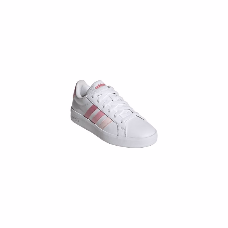Dievčenská rekreačná obuv ADIDAS Grand Court 3.0 Jr cloud white pink fusion bliss pink