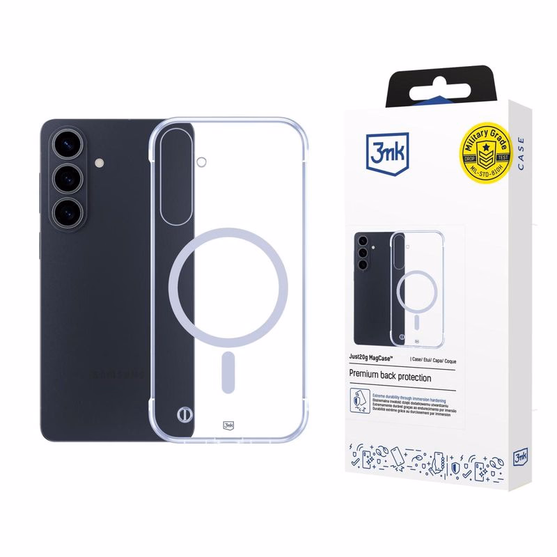 3mk ochranný kryt Just20g MagCase pre Samsung Galaxy S26