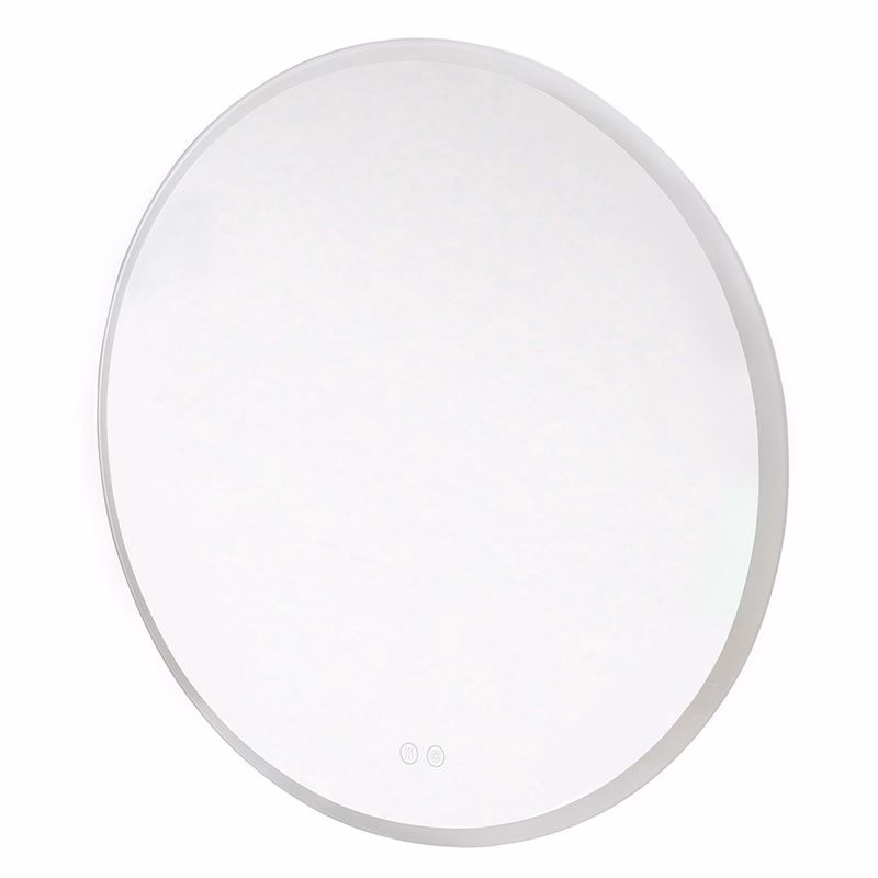 Mereo Zrkadlo okrúhle pr. 80 cm, LED osvetlenie a odhmlievanie CN163