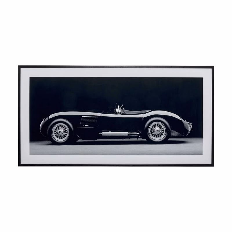 Old Racing Car obraz v ráme 205x105 cm