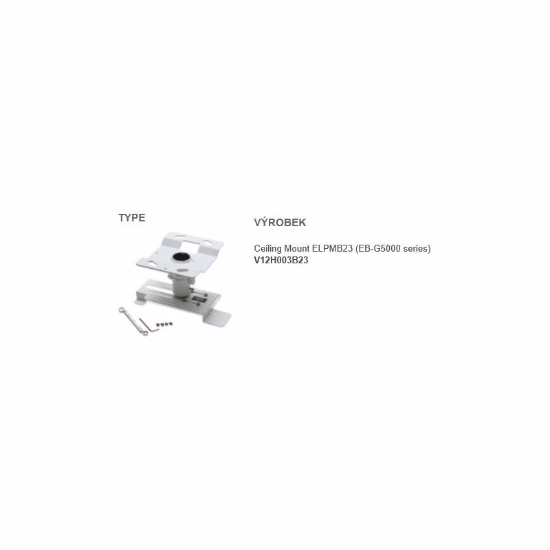 EPSON Ceiling Mount ELPMB23 pre EB-19xx, 17xx, 8x, 8xx, EB-Sx, EB-Xx, EB-Wx Ceiling Kit - stropný držiak projektora
