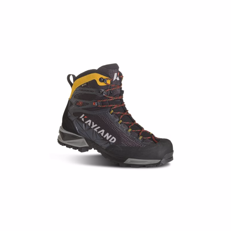 Pánska vysoká turistická obuv KAYLAND Rocket Gtx, Black Yellow