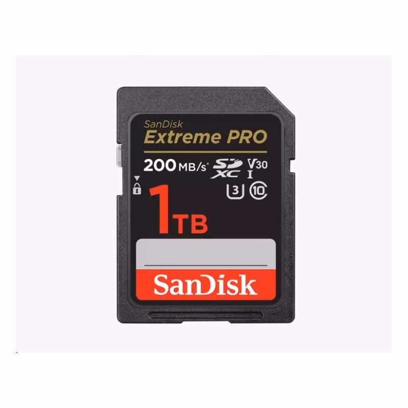 SanDisk SDXC karta 1TB Extreme PRO (200 MB/s Class 10, UHS-I U3 V30)