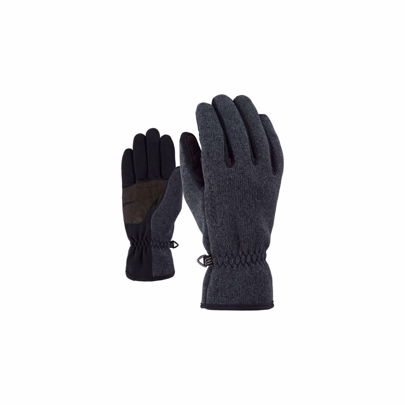 Rukavice ZIENER IMAGIO-802001-726-black melange