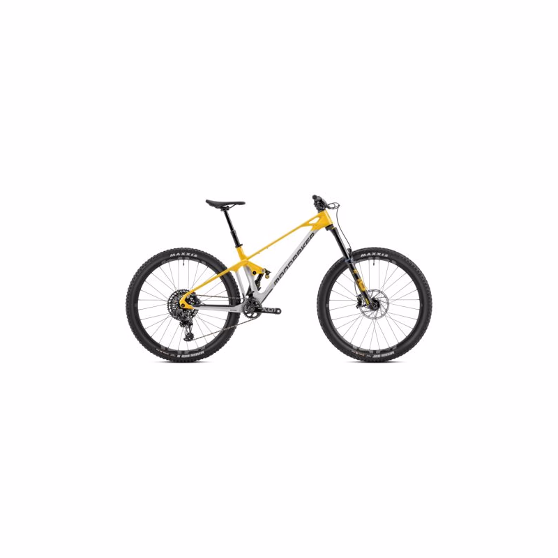 Horský bicykel MONDRAKER Foxy Carbon XR MIND, racing silver yellow