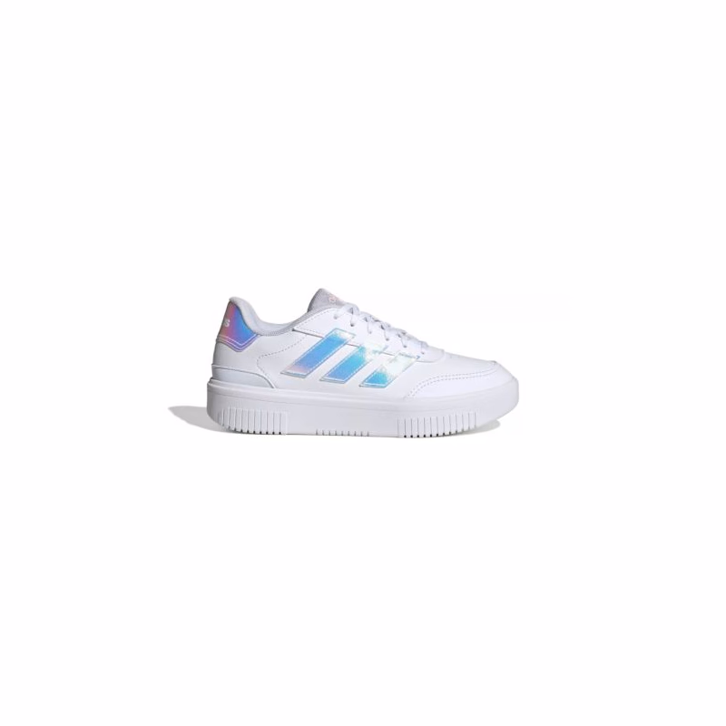 Dámska rekreačná obuv ADIDAS Courtblock Bold W cloud white cloud white clear pink