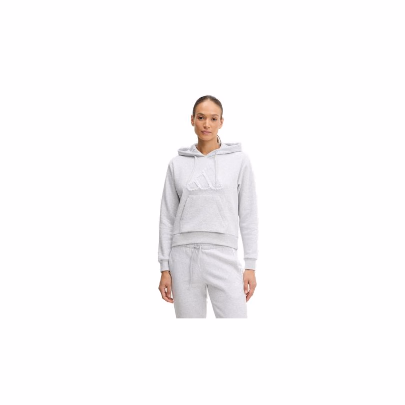 Dámska mikina s kapucňou ADIDAS W CO RUFF HD LGREYH