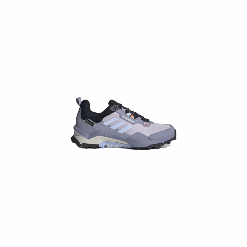 Dámska nízka turistická obuv ADIDAS Terrex AX4 GTX silver violet blue dawn solar gold