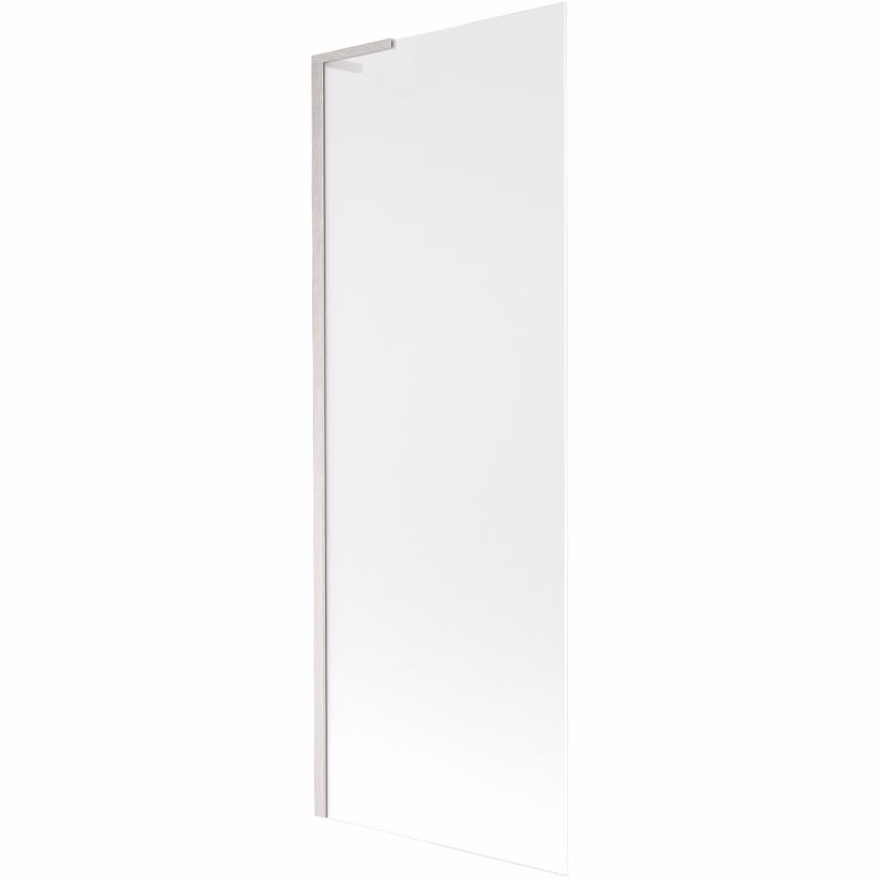 MEXEN/S - Next L vaňová zástena FIX 70 x 150, dekor, nikel kartáčovaná 895-070-000-03-30-97