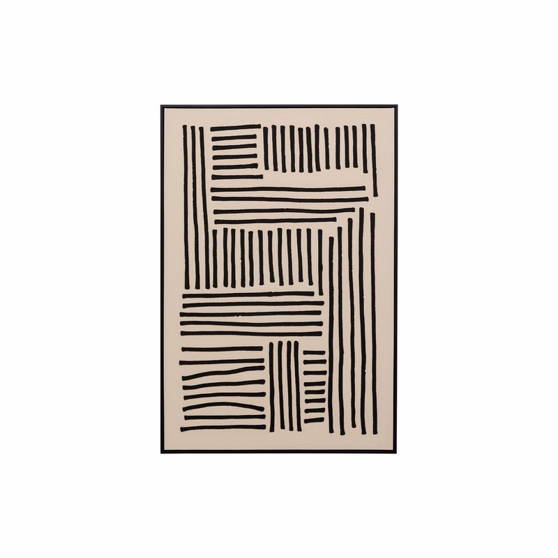 Artistic Line obraz čierno-krémový 70x110 cm