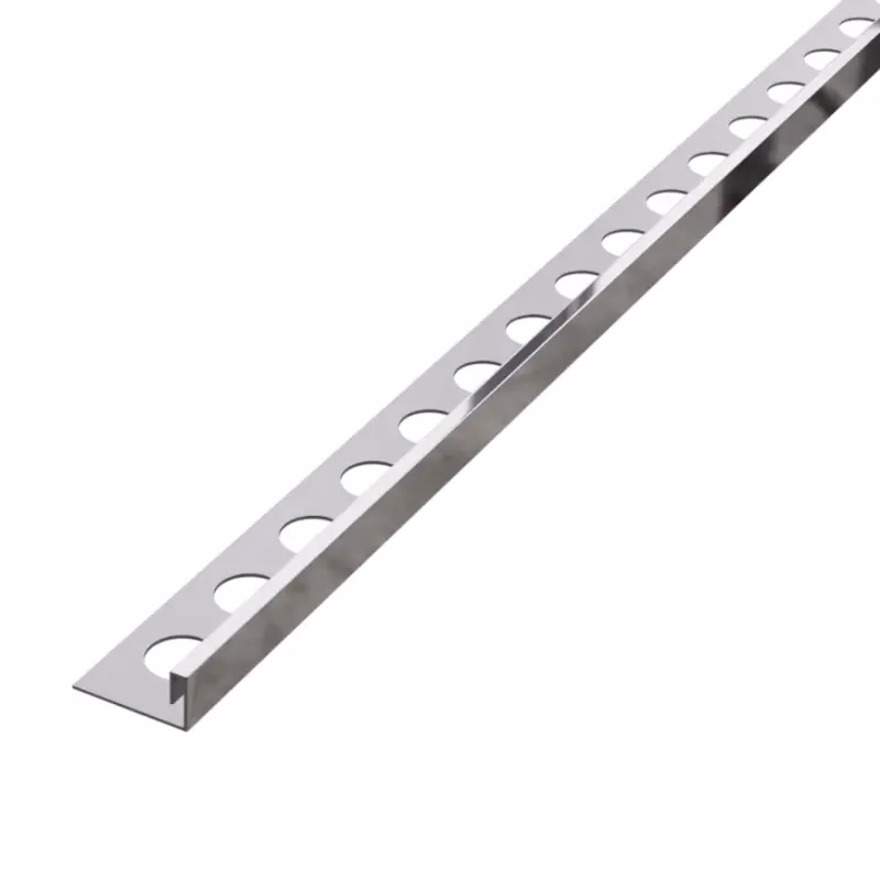 Rohový profil JS 10,5 mm x 270 cm strieborný lesk