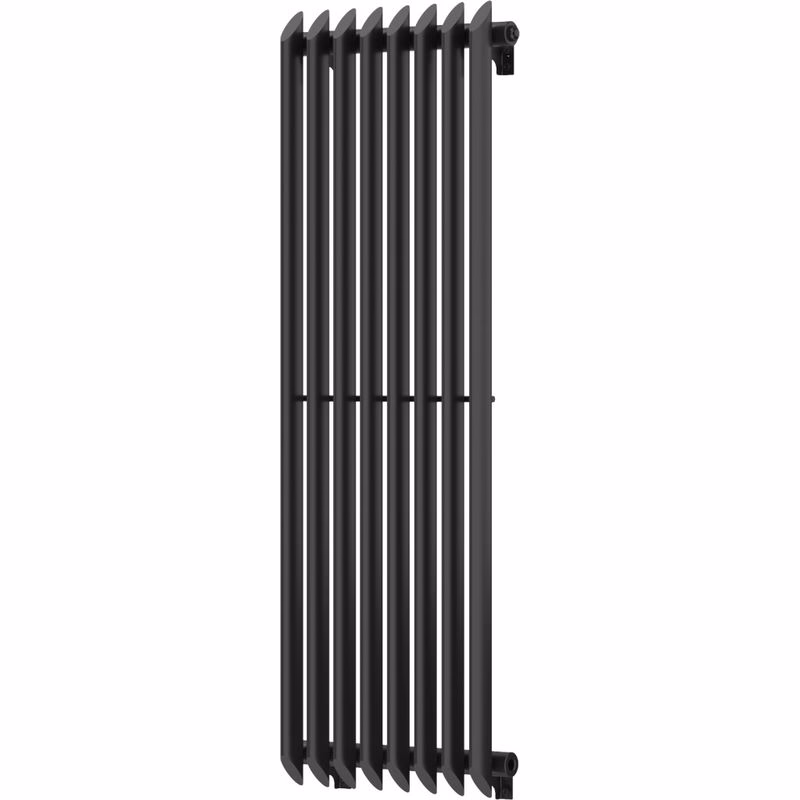MEXEN - Atlanta vykurovací rebrík/radiátor 1200 x 405 mm, 646 W, čierny W211-1200-405-00-70