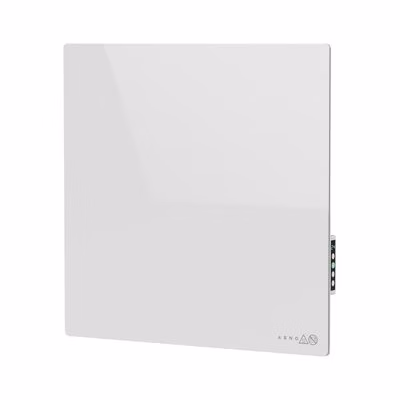 AENO - Inteligentný elektrický infračervený panel 500W s časovačom/termostatom, Wi-Fi, biely ASEMAGH0011S
