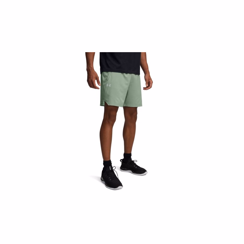 Pánske tréningové kraťasy UNDER ARMOUR Vanish Woven 6in Graphic Sts-GRN