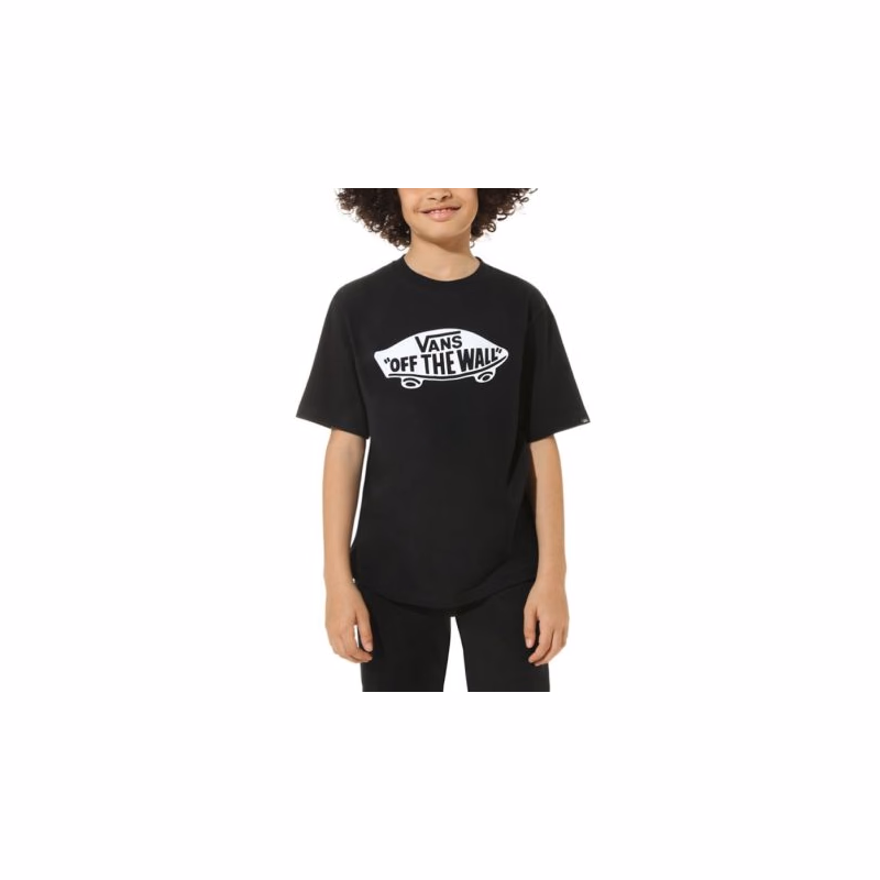 Chlapčenské tričko s krátkym rukávom VANS STYLE 76 SS-BLACK-WHITE