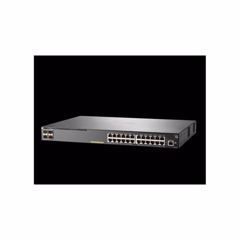 HPE Aruba Networking 2930F 24G PoE+ 4SFP+ Switch RENEW JL255A