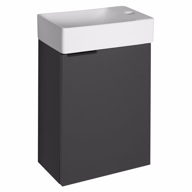 SAPHO - LATUS XII umývadlová skrinka 35,5x50x20cm, antracitový mat LT112-3434