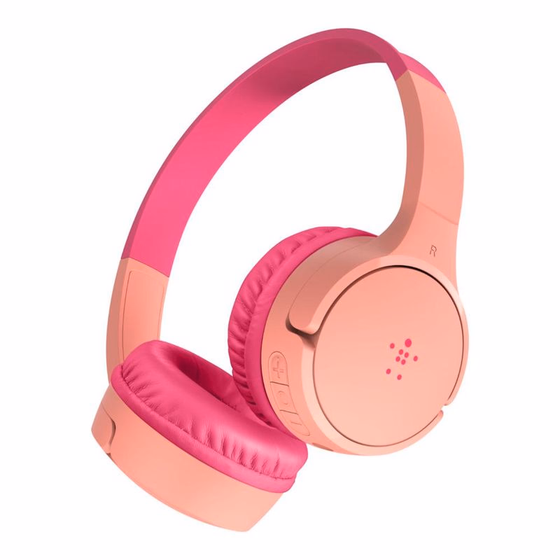 Belkin SOUNDFORM™ Mini - Wireless On-Ear Headphones for Kids - detské bezdrôtové slúchadlá, ružové - NOVÁ VERZIA