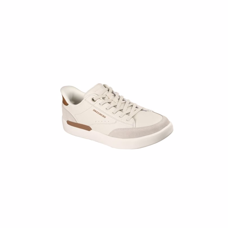 Pánska rekreačná obuv SKECHERS Verloma Slip-Ins M off white