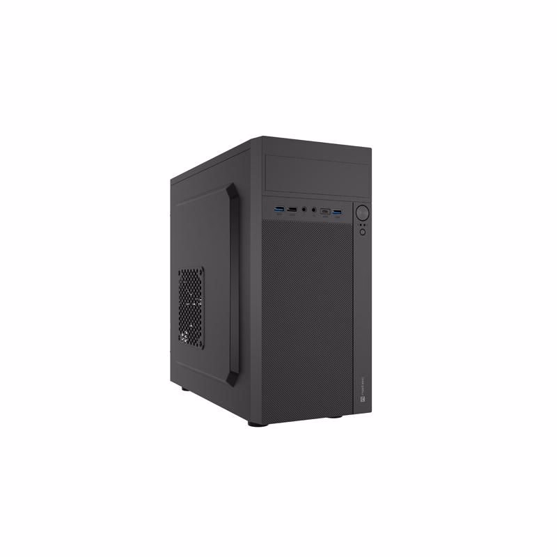 Počítačová skriňa Natec HELIX USB-C/Micro ATX/Čierna