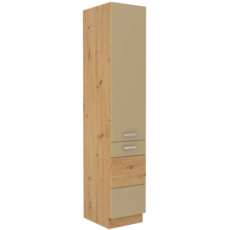 Kuchynská skrinka artisan cappucino lesk 40DK – 210 2F