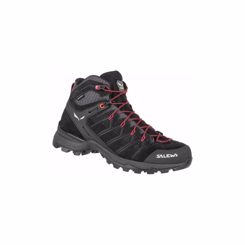 Dámska členková turistická obuv SALEWA Alp Mate Mid PTX W black out virtual pink