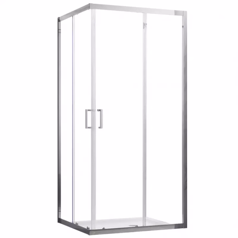 Sprchový kút štvorcový Mika 80x80x190 chróm