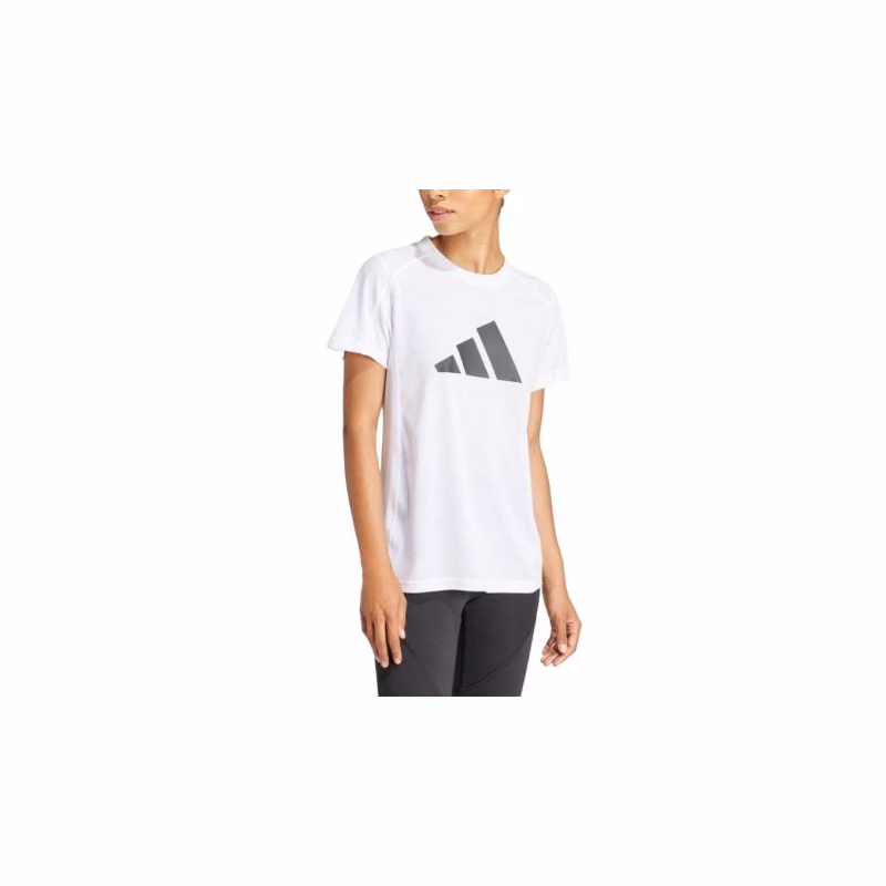 Dámske tréningové tričko s krátkym rukávom ADIDAS WE LOGO T WHITE BLACK