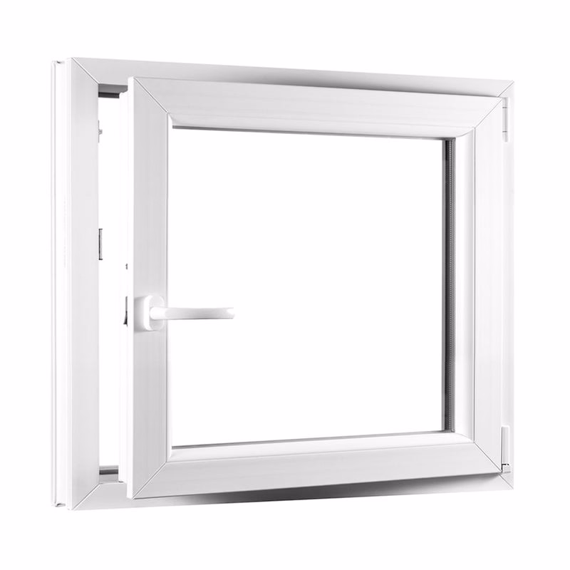 Jednokrídlové plastové okno REHAU Smartline+, otváravo - sklopné pravé - SKLADOVÉ-OKNÁ.sk - 800 x 800