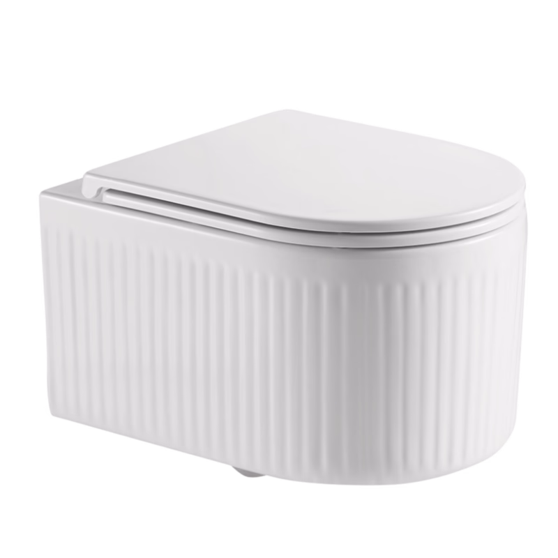INVENA - Závesná WC misa, GLAMOUR /VÍROVÉ SPLACH/, vrátane soft/close sedátka CE-92-001-L