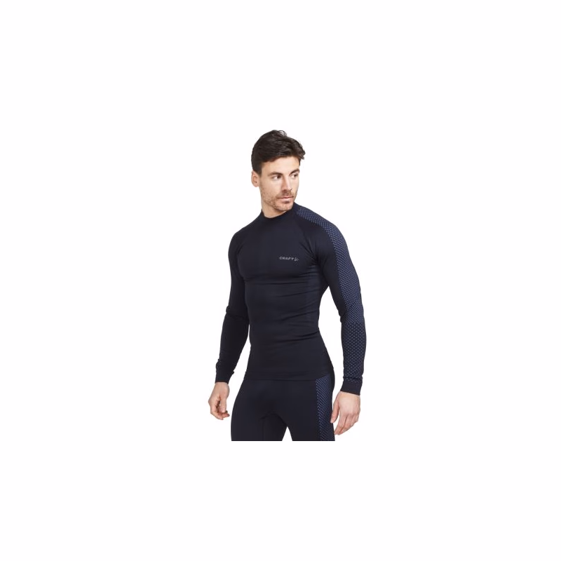 Pánske termo tričko s dlhým rukávom CRAFT ADV WARM INTENSITY LS M-999000-Black