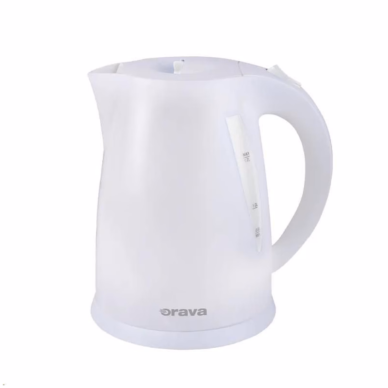 Orava VK-3117 W varná kanvica 2000 W, 1.7 l, automatické vypnutie, biela