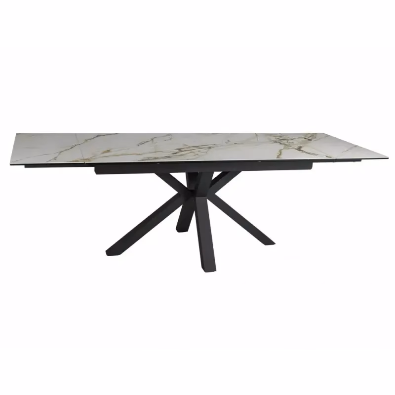 Stôl Columbus Ceramic Amber Bianco