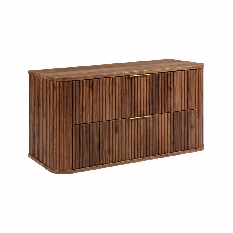 Elvisia Skrinka pod umývadlo ELEGANCE Walnut | 100 cm