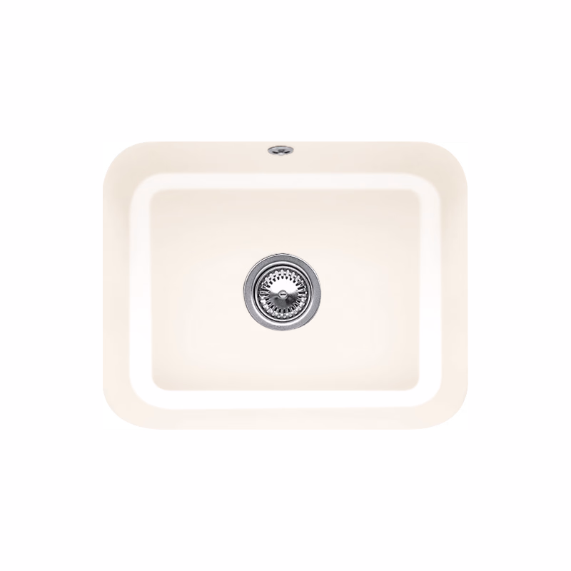 VILLEROY & BOCH VILLEROY & BOCH - Keramický drez Cisterna 60C Cream podstavný 550 x 440 bez excentru 670601KR