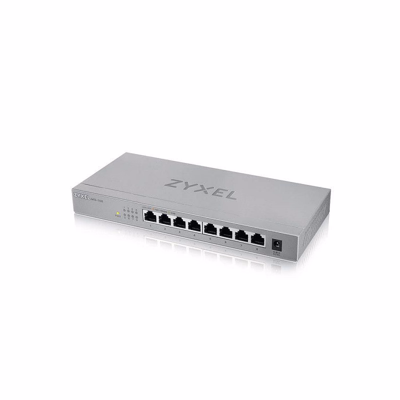 Zyxel XMG-108 8 Ports 2,5G + 1 SFP+ Desktop MultiGig unmanaged Switch