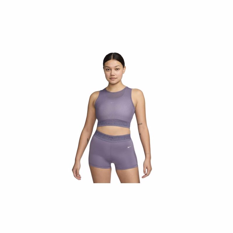 Dámske tréningové tielko NIKE PRO MESH TANK-509 DAYBREAK WHITE