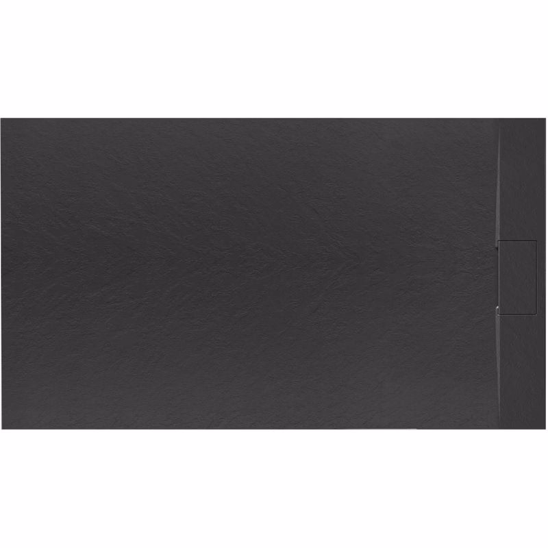 REA - Sprchová vanička Bazalt Black 80x120 REA-K3305