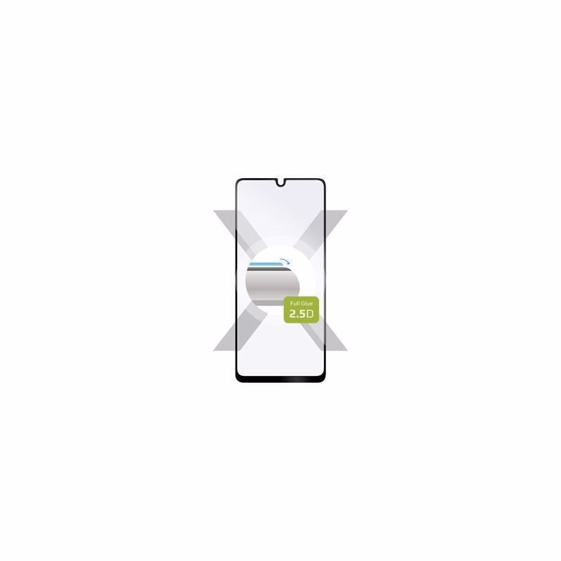 FIXED ochranné sklo Full-Cover pre Samsung Galaxy A33 5G, čierna