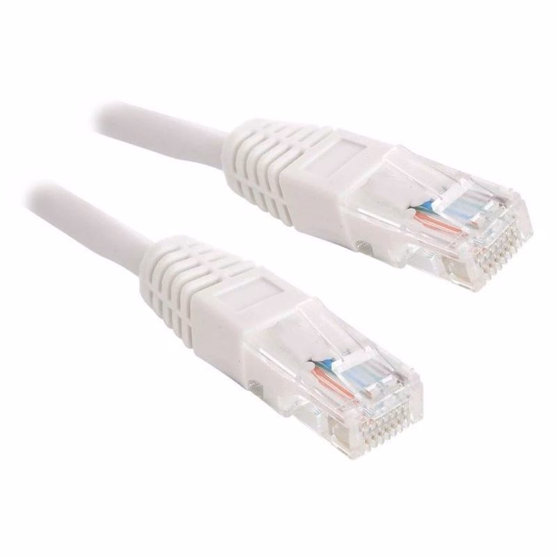 XtendLan patch kábel Cat5E, UTP - 0, 5m, biely (predaj po 10 ks)