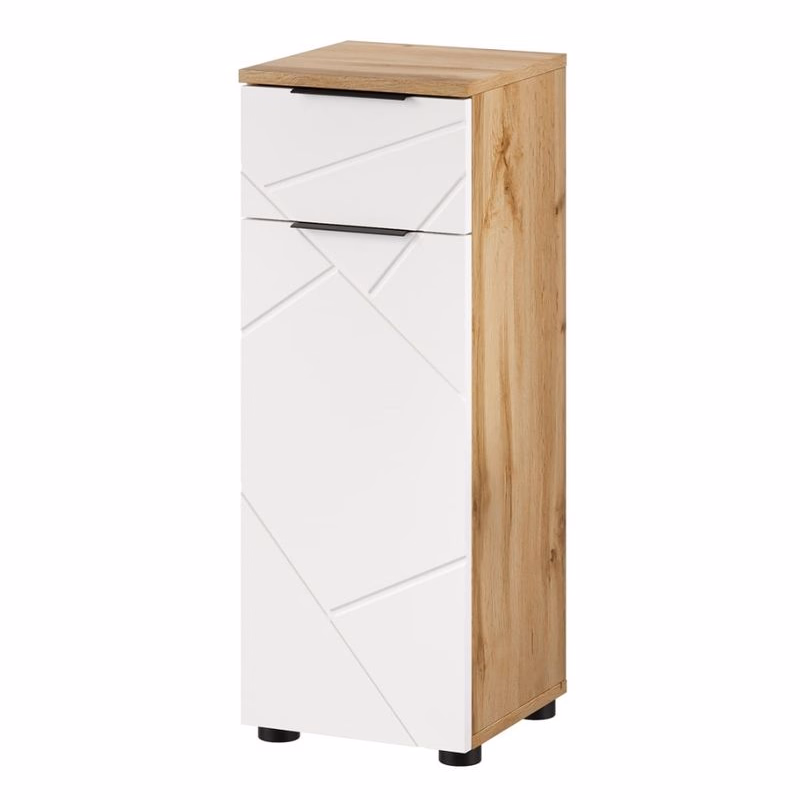 Szynaka Kúpeľňová skrinka nízka MAZI WHITE 45 | 30 cm
