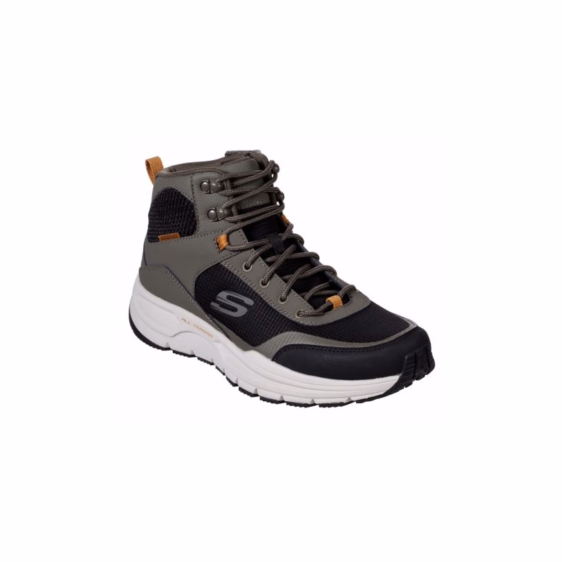 Pánska rekreačná obuv SKECHERS Escape Plan 2.0 Woodrock olive black