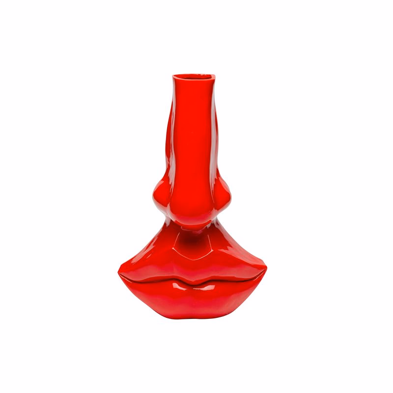 Lips váza červená 38 cm