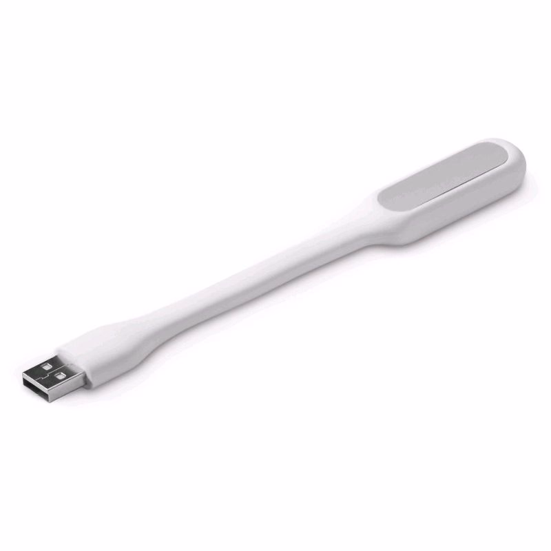 C-TECH UNL-04, USB lampička k notebooku, flexibilná, biela