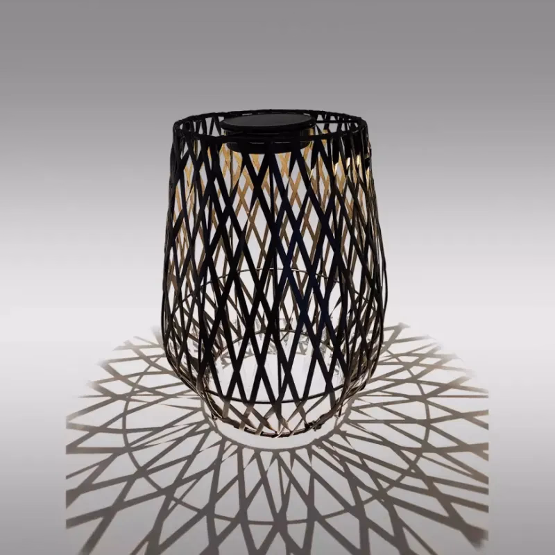 Solárna lampa Cis VO2848 Čierny