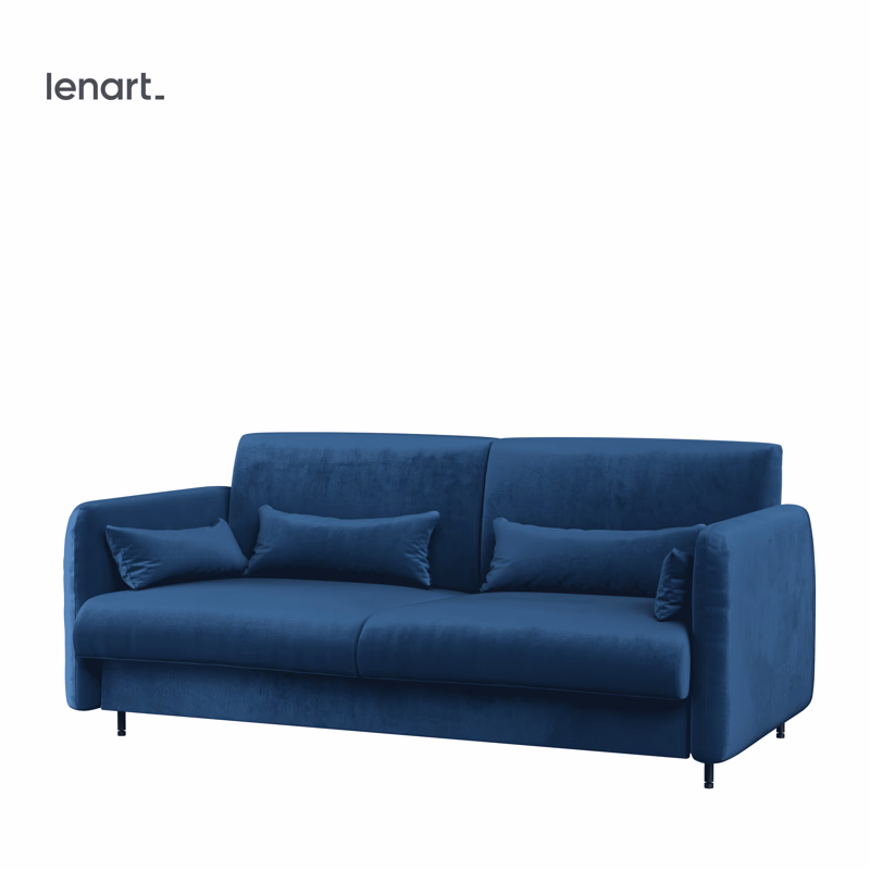 Dig-net nábytok Pohovka Lenart BED CONCEPT BC-19 / 160 | modrá