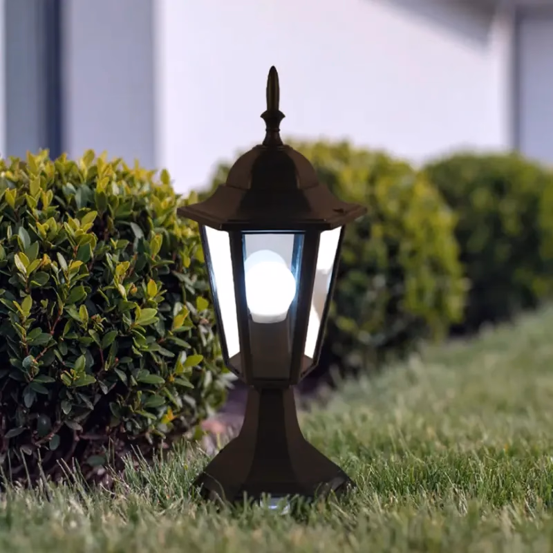 Záhradná lampa BONA SMALL OL-2241-02 0.4 S BLACK KS1